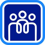 COMMUNITY OUTREACH & ENGAGEMENT ICON